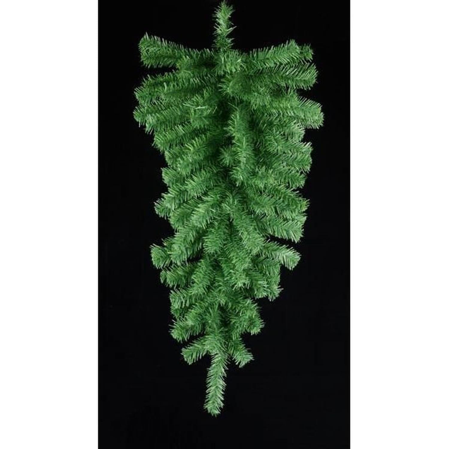 36" Teardrop Swag, 90 Tips: Green