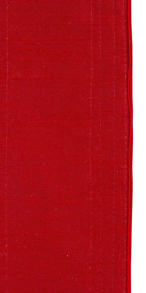 4" Dupioni Regalia Glitter Edge Ribbon: Red (5 Yards) - Michelle's aDOORable Creations - Wired Edge Ribbon