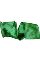 Shop For 4" Dupioni Supreme Ribbon: Emerald Green (10 Yards) 92975W-510-10F