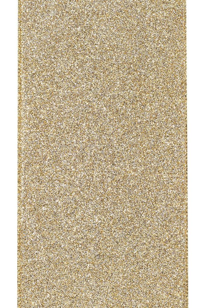 Shop For 4" Glitter Metallic Shiny Back Ribbon: Gold (10 Yards) 97896W-990-10F