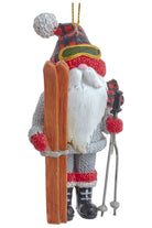 4" Lodge Ski Gnome Ornament - Michelle's aDOORable Creations - Sprays and Picks