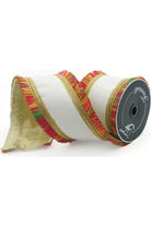 4" Multi Festival Fringe Ribbon: Multi (10 Yards) - Michelle's aDOORable Creations - Wired Edge Ribbon