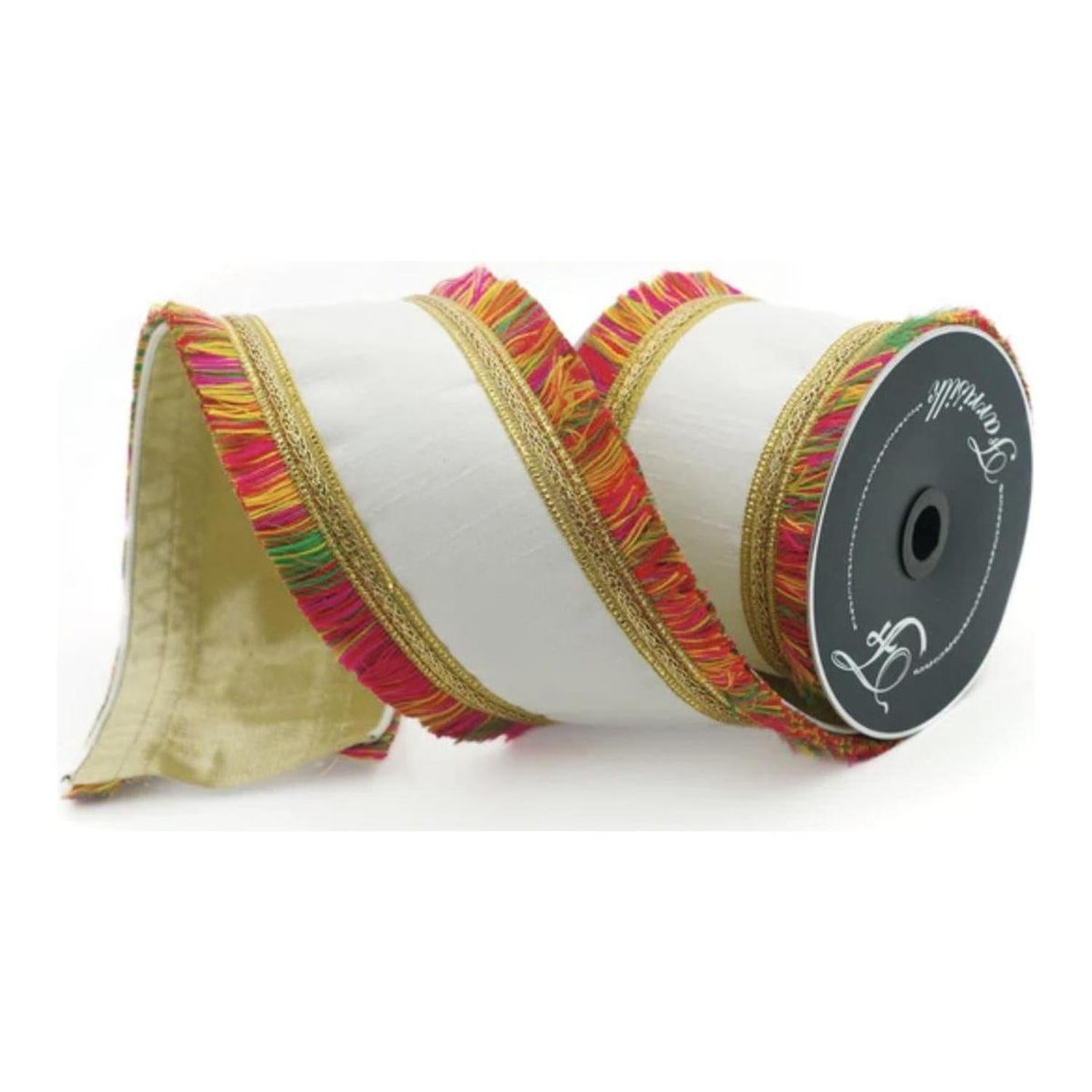 Shop For 4" Multi Festival Fringe Ribbon: Multi (10 Yards) at Michelle's aDOORable Creations