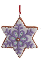 4" Pastel Colored Star Cookie Ornaments - Michelle's aDOORable Creations - Holiday Ornaments