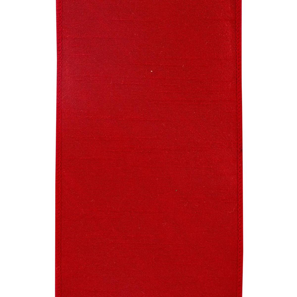 Shop For 4" Plaid Dupioni Verde Diagonal Ribbon: Red/Green (10 Yards) at Michelle's aDOORable Creations