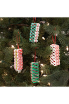 4" Ribbon Candy Ornament - Michelle's aDOORable Creations - Holiday Ornaments