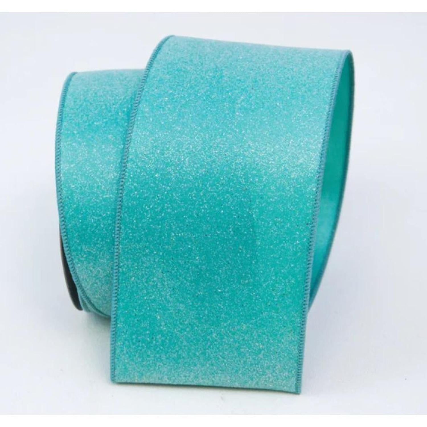 4" Sugar Candy Ribbon: Teal (10 Yards)