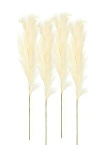 47" Cream and Beige Pampas Spray (Set of 4) - Michelle's aDOORable Creations - Sprays and Picks
