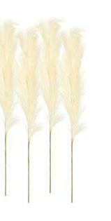 47" Cream and Beige Pampas Spray (Set of 4) - Michelle's aDOORable Creations - Sprays and Picks