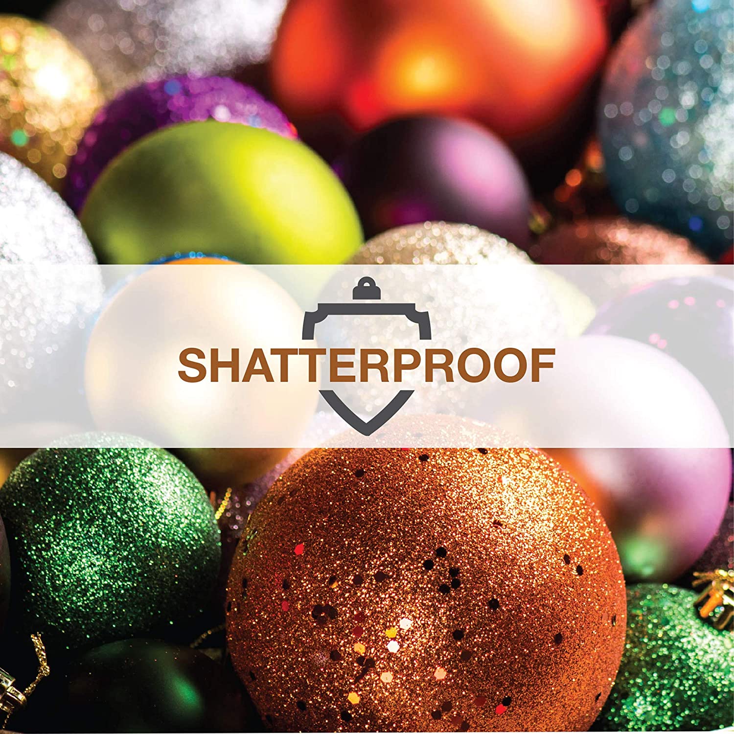 Shop For 4.75" Burn Orange Glitter Ornament Ball at Michelle's aDOORable Creations