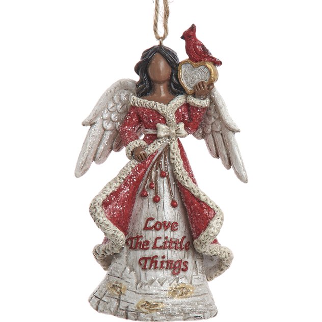 Shop For 5" Birch Berries African American Angel Ornaments at Michelle's aDOORable Creations