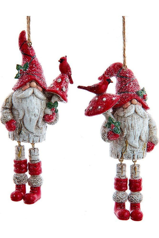 Shop For 5" Birch Berries Gnome With Dangle Legs Ornament E0806