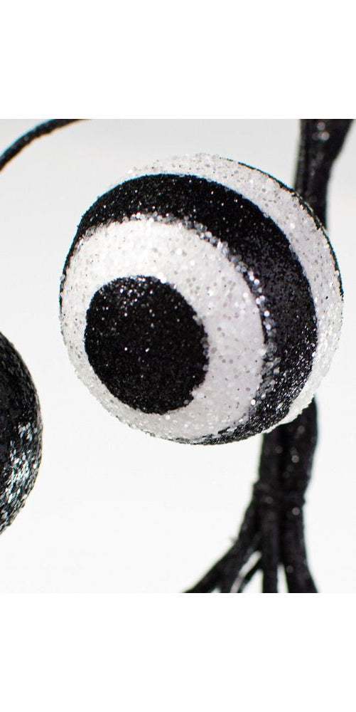 5' Glitter Ball Garland: Black/White - Michelle's aDOORable Creations - Garland