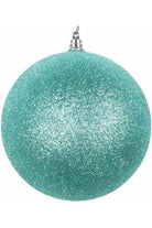Shop For 5" Glitter Ornament Ball: Teal CX412-15