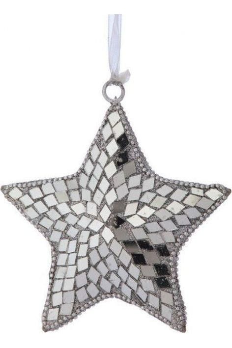 Shop For 5" Mosiac Jeweled Star Ornament at Michelle's aDOORable Creations