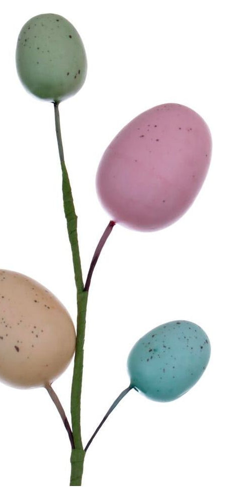 52" Artificial Pastel Easter Egg Garland - Michelle's aDOORable Creations - Garland