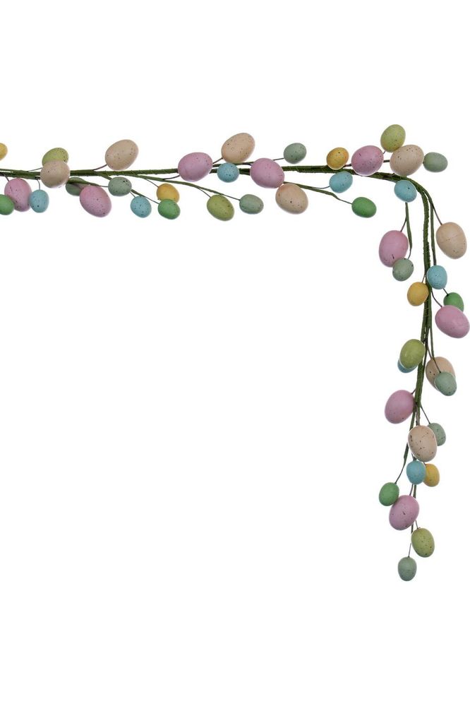 Shop For 52" Artificial Pastel Easter Egg Garland at Michelle's aDOORable Creations