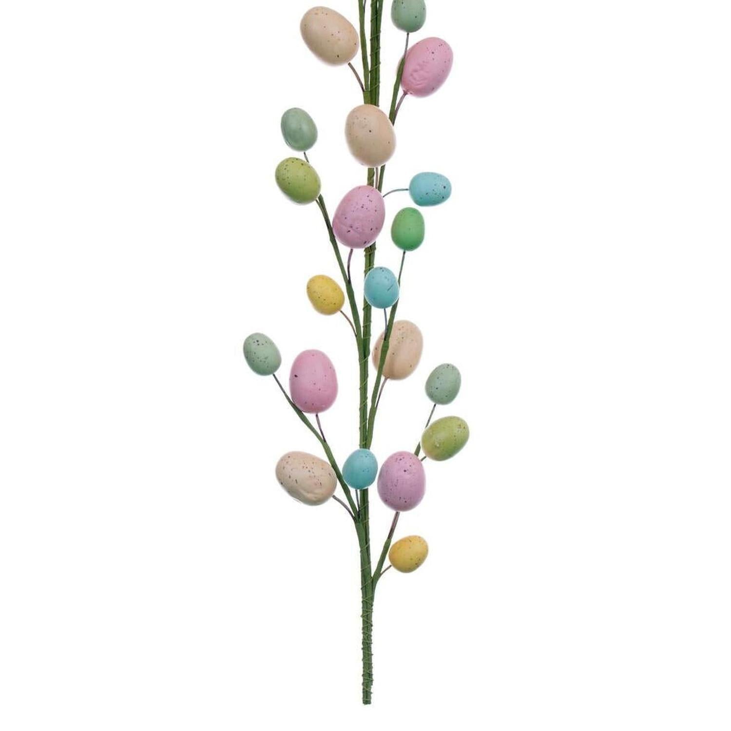 52" Artificial Pastel Easter Egg Garland