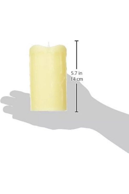 5.25" Prelit LED Simplux Dripping Wax Flameless Pillar Candle (Set of 2) - Michelle's aDOORable Creations - Seasonal & Holiday Decorations