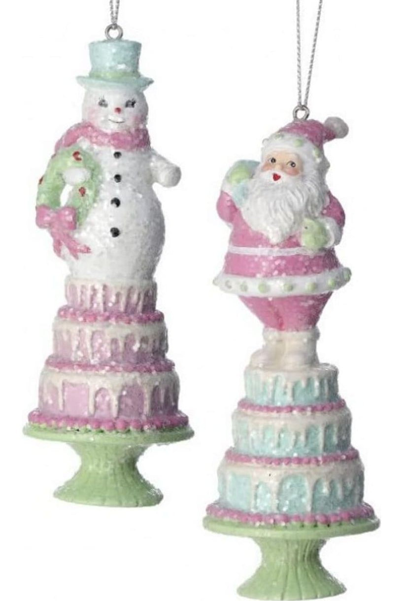 Shop For 5.5" Resin Santa/Snowman Ornament MTX69033