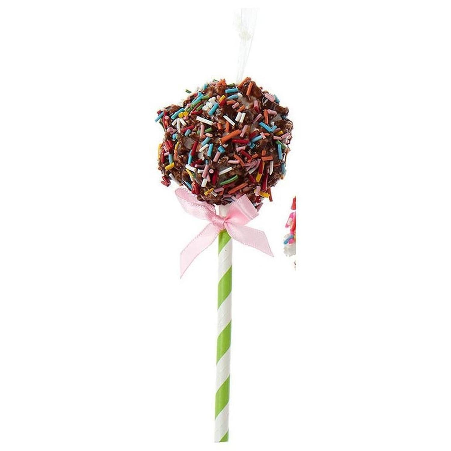5.7" Popcorn Lollipop Ornaments