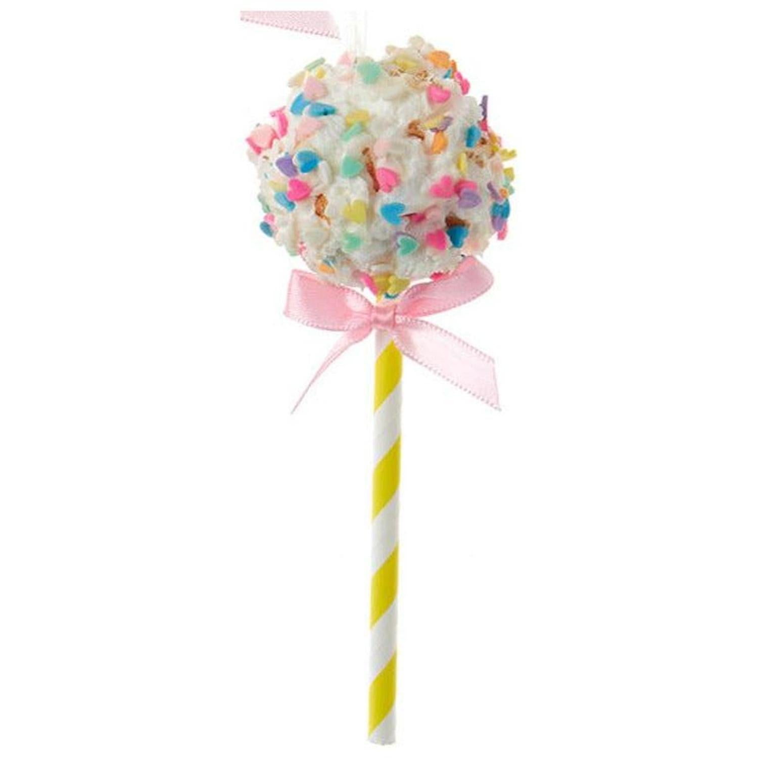 5.7" Popcorn Lollipop Ornaments