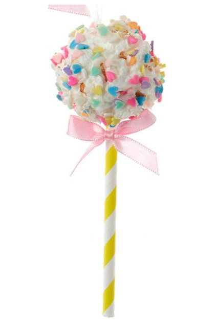 5.7" Popcorn Lollipop Ornaments - Michelle's aDOORable Creations - Holiday Ornaments