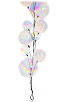 Shop For 6' Clear Iridescent Branch Ball Wire Garland N240100