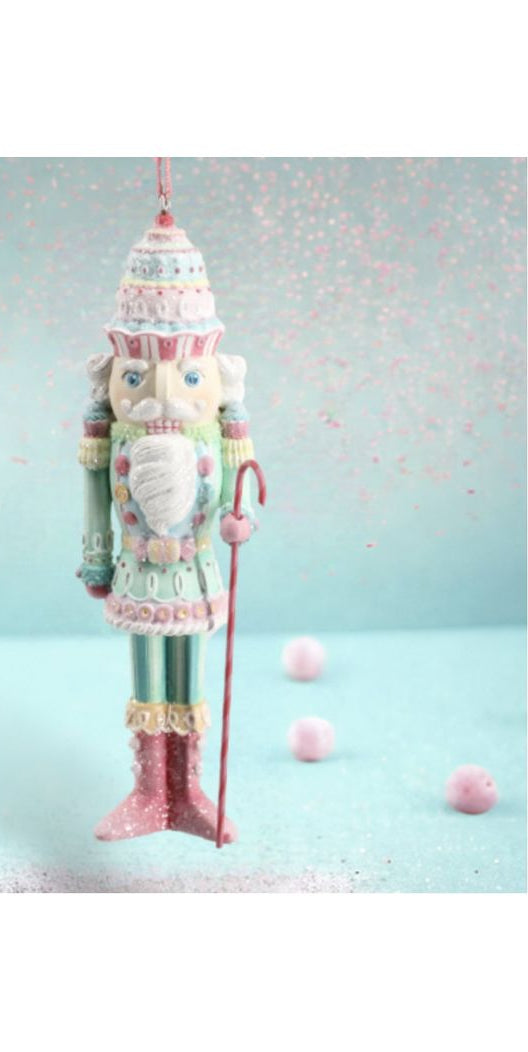 6" Resin Pastel Nutcracker Ornament - Michelle's aDOORable Creations - Holiday Ornaments