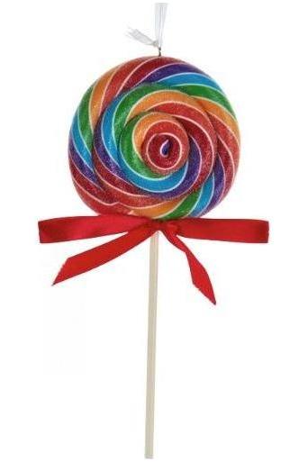 Shop For 6" Swirl Lollipop Ornaments at Michelle's aDOORable Creations