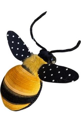 Shop For 6.25" Hanging Fabric Bumblebee MT25215