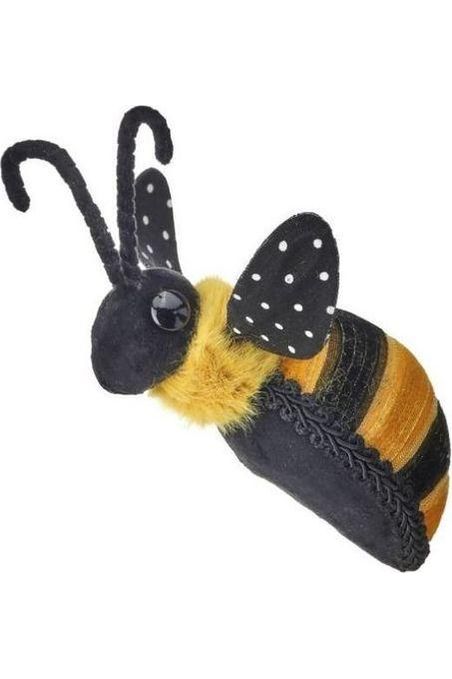 Shop For 6.25" Hanging Fabric Bumblebee at Michelle's aDOORable Creations