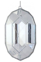 Shop For 6.5" Acrylic Oval Jewel Ornament: Clear MTX73445CLID