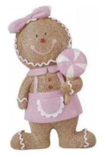 Shop For 6.5" Resin Gingerbread Ornament: Pastel MTX72945PAAS