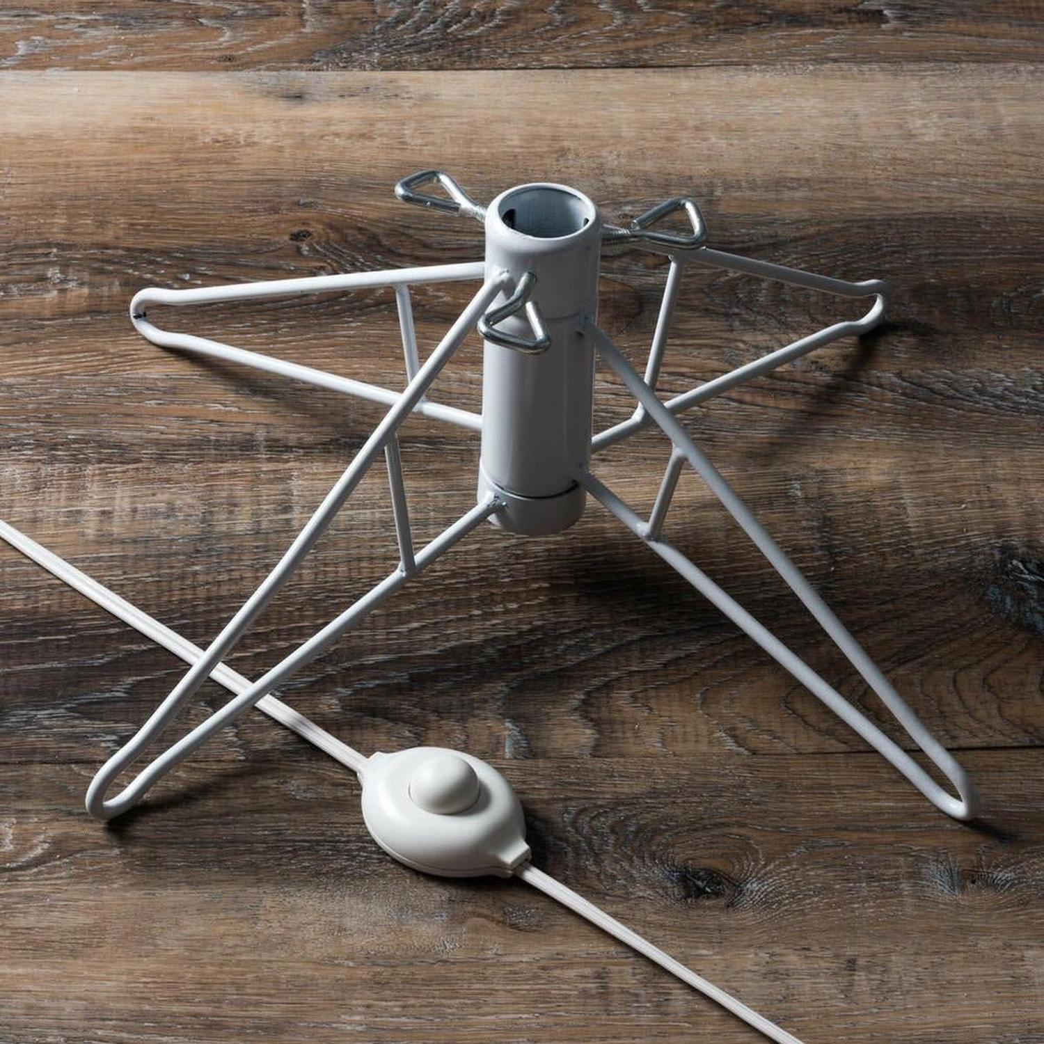 6.5' White Salem Pencil Pine Artificial Christmas Tree with 250 Clear Lights