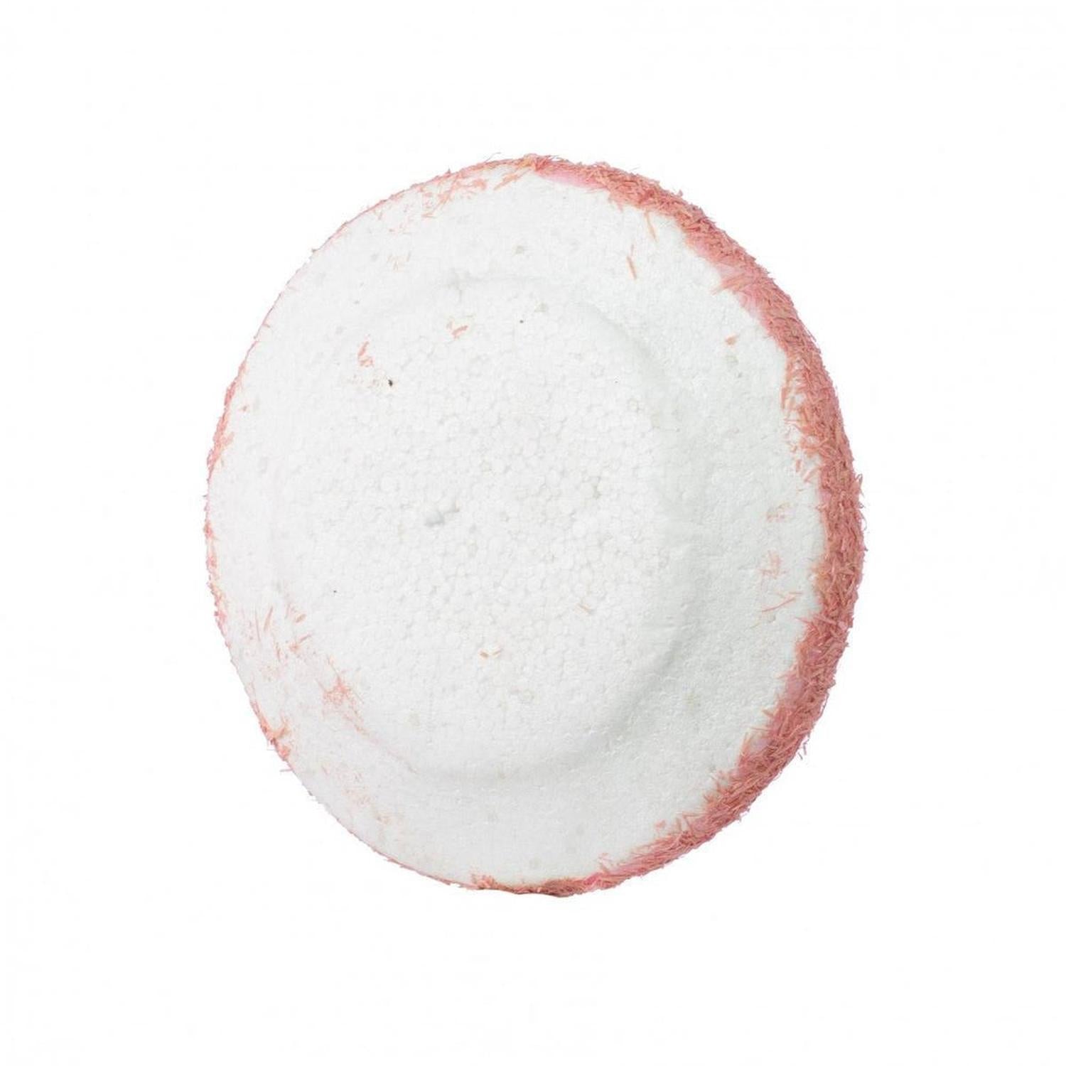 7" Flower Center: Pink