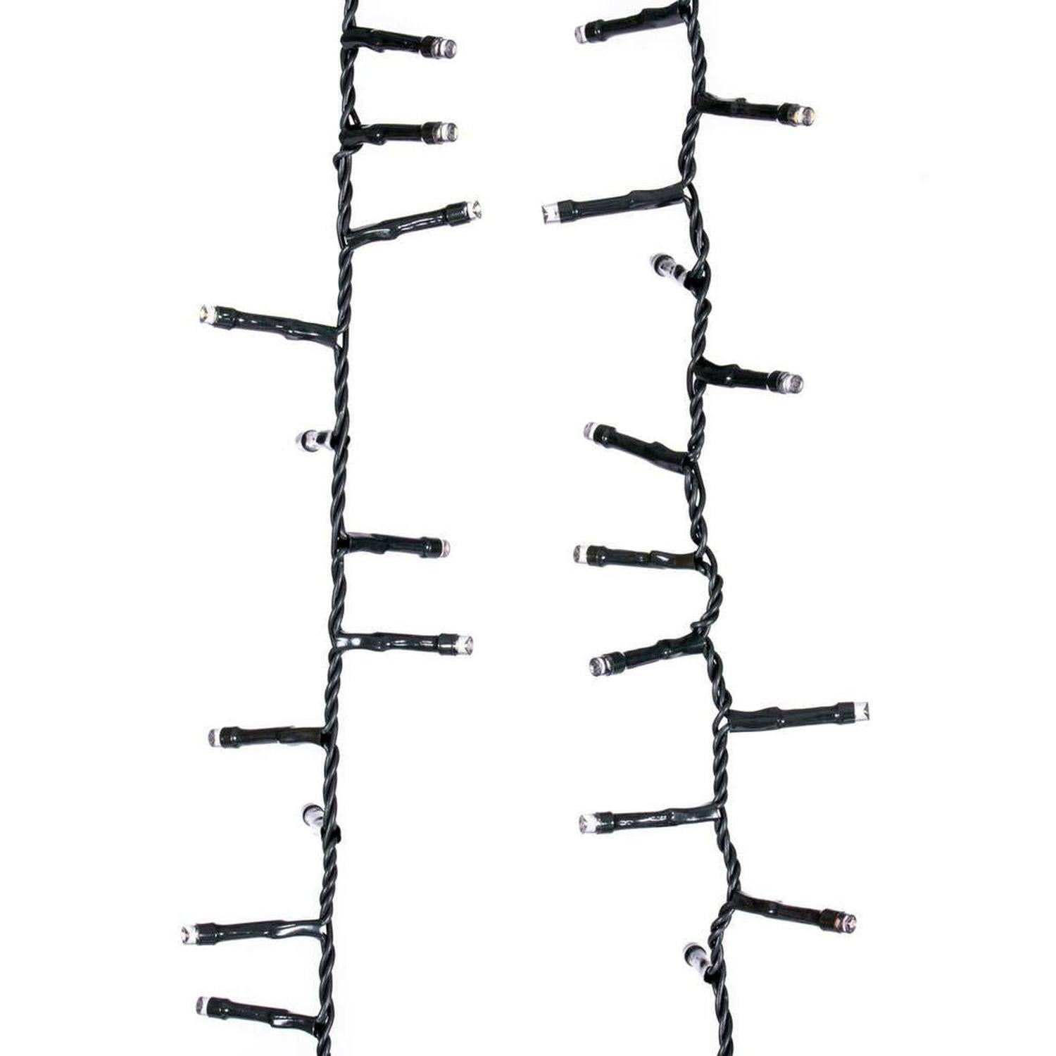 73' Green Wire Snake Lights: Mulit Color Lights