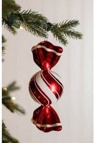 7.5" Peppermint Candy Round Twist Ornament - Michelle's aDOORable Creations - Holiday Ornaments