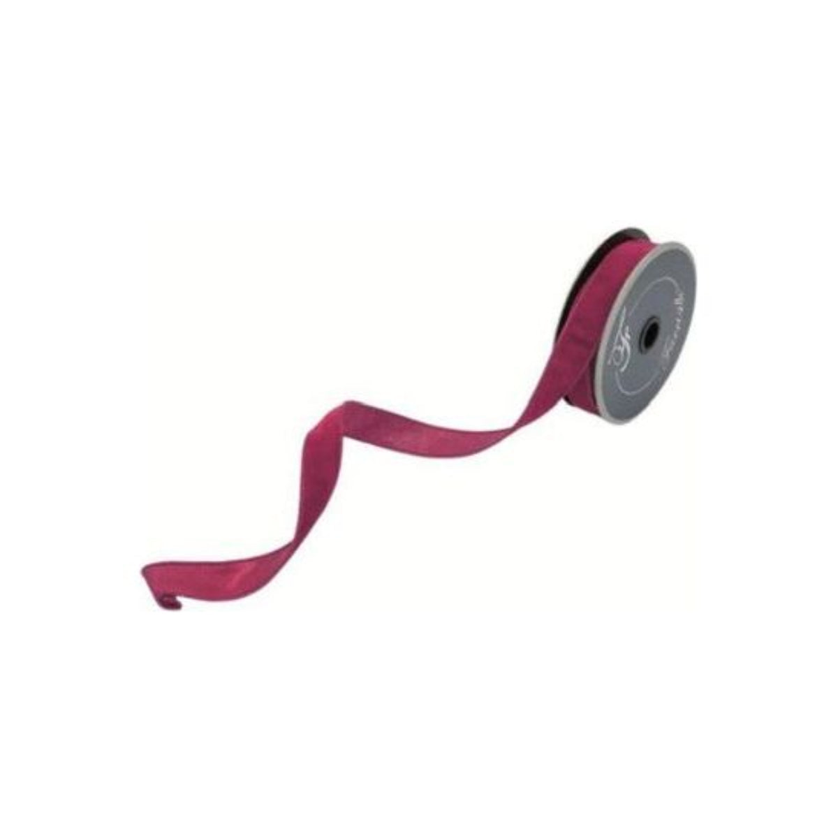 Shop For .75" Velvet Luster Ribbon: Hot Pink (10 Yards) at Michelle's aDOORable Creations