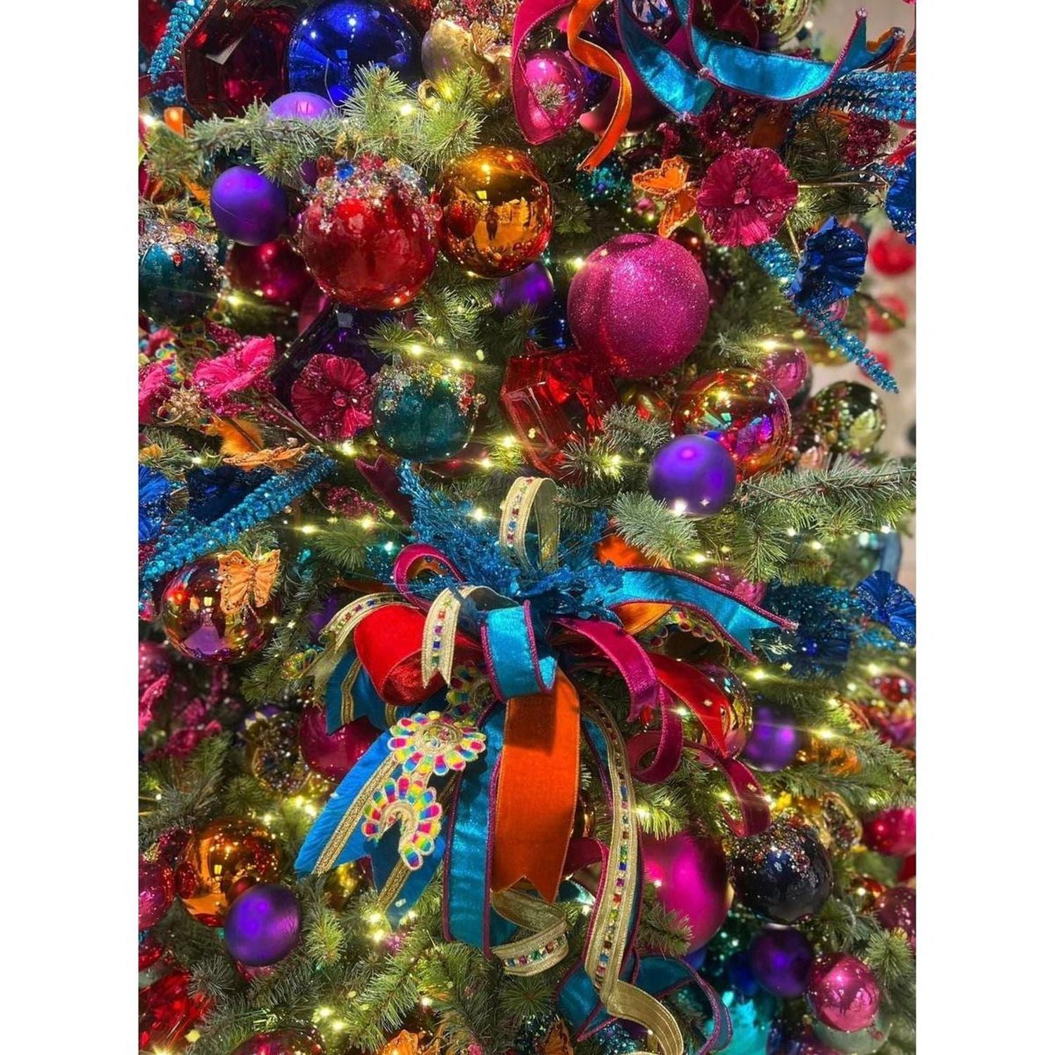 .75" Velvet Luster Ribbon: Teal (10 Yards)