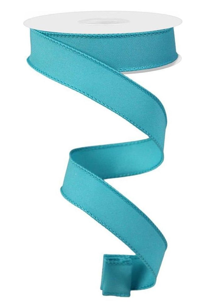Shop For 7/8" Diagonal Weave Ribbon: Turquoise (10 Yards) RGE7202A2