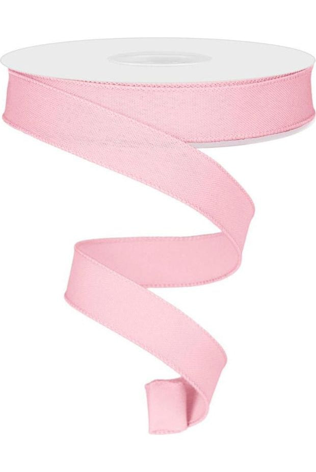 Shop For 7/8" Faux Burlap Ribbon: Rose Pink (25 Yards) RC5005EH