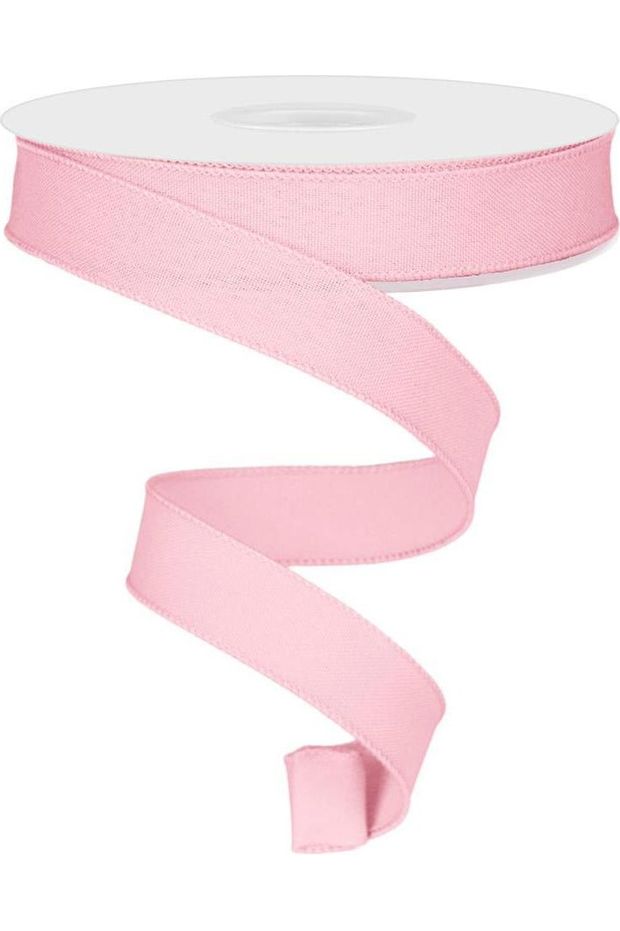 Shop For 7/8" Faux Burlap Ribbon: Rose Pink (25 Yards) RC5005EH