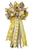 7/8" Faux Burlap Ribbon: White (25 Yards) - Michelle's aDOORable Creations - Wired Edge Ribbon
