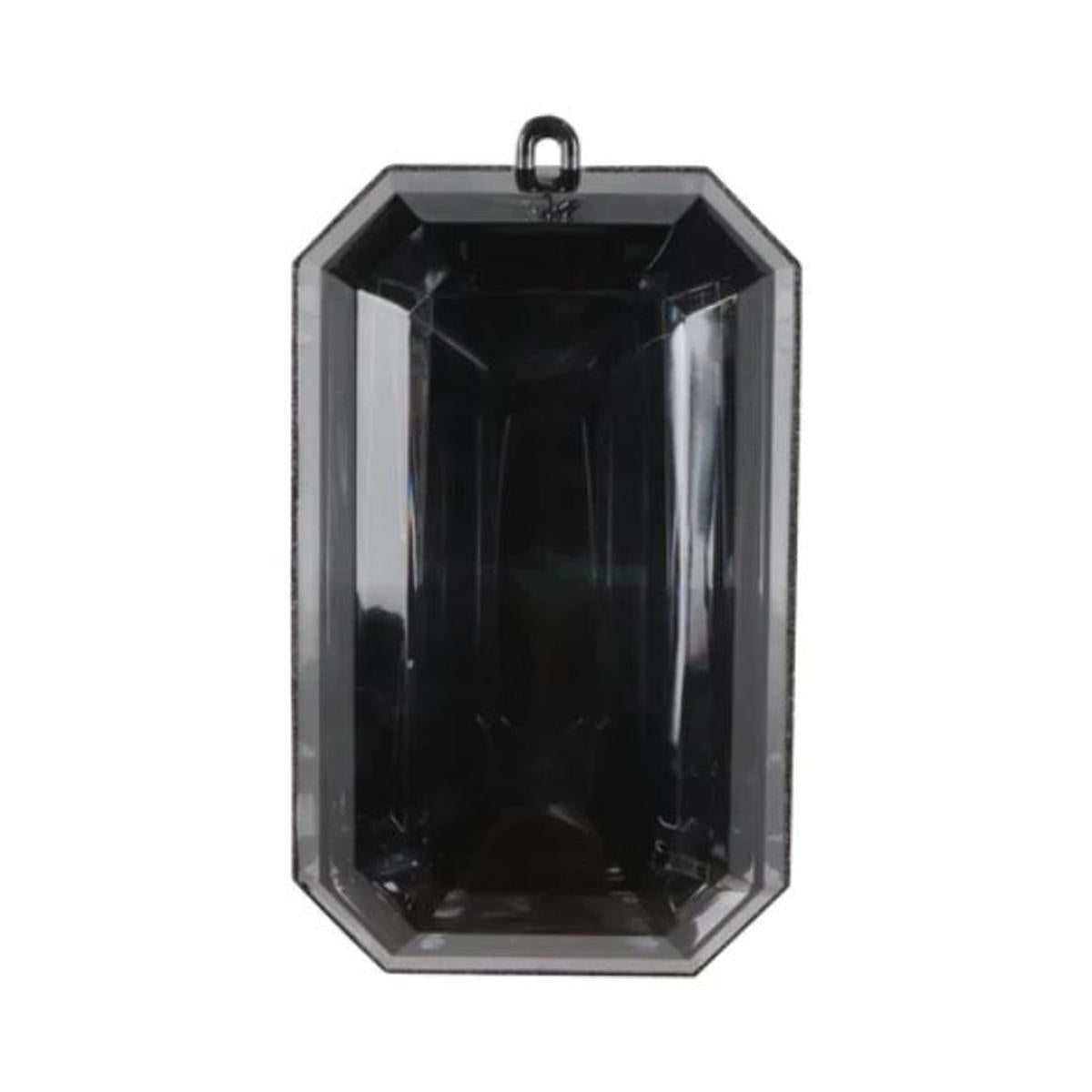 Shop For 8" Acrylic Rectangle Jewel Ornament: Black at Michelle's aDOORable Creations