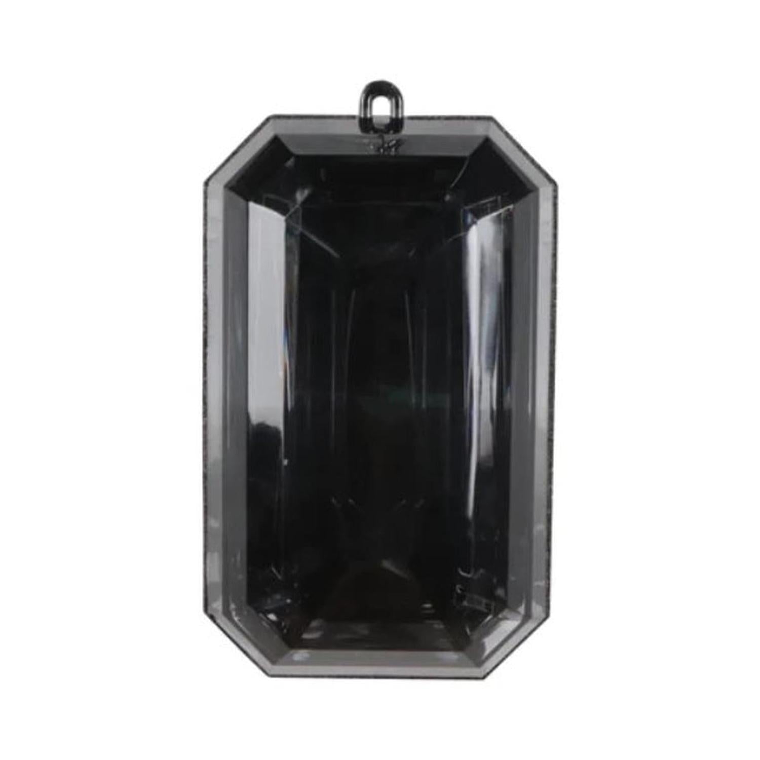 Shop For 8" Acrylic Rectangle Jewel Ornament: Black at Michelle's aDOORable Creations