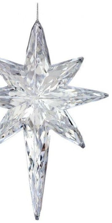 8" Acrylic Star Of Bethlehem Ornament - Michelle's aDOORable Creations - Holiday Ornaments