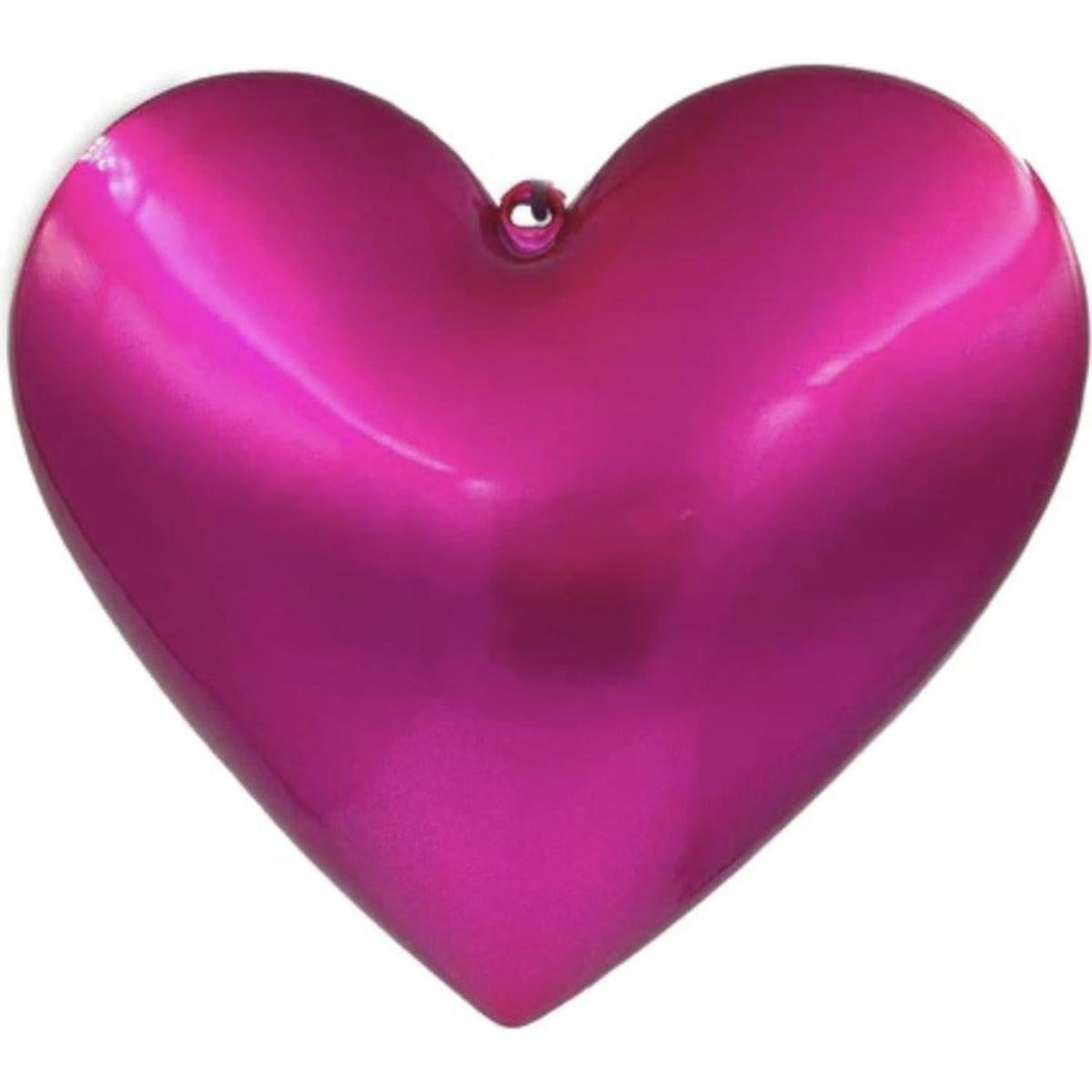 8" Candy Apple Heart