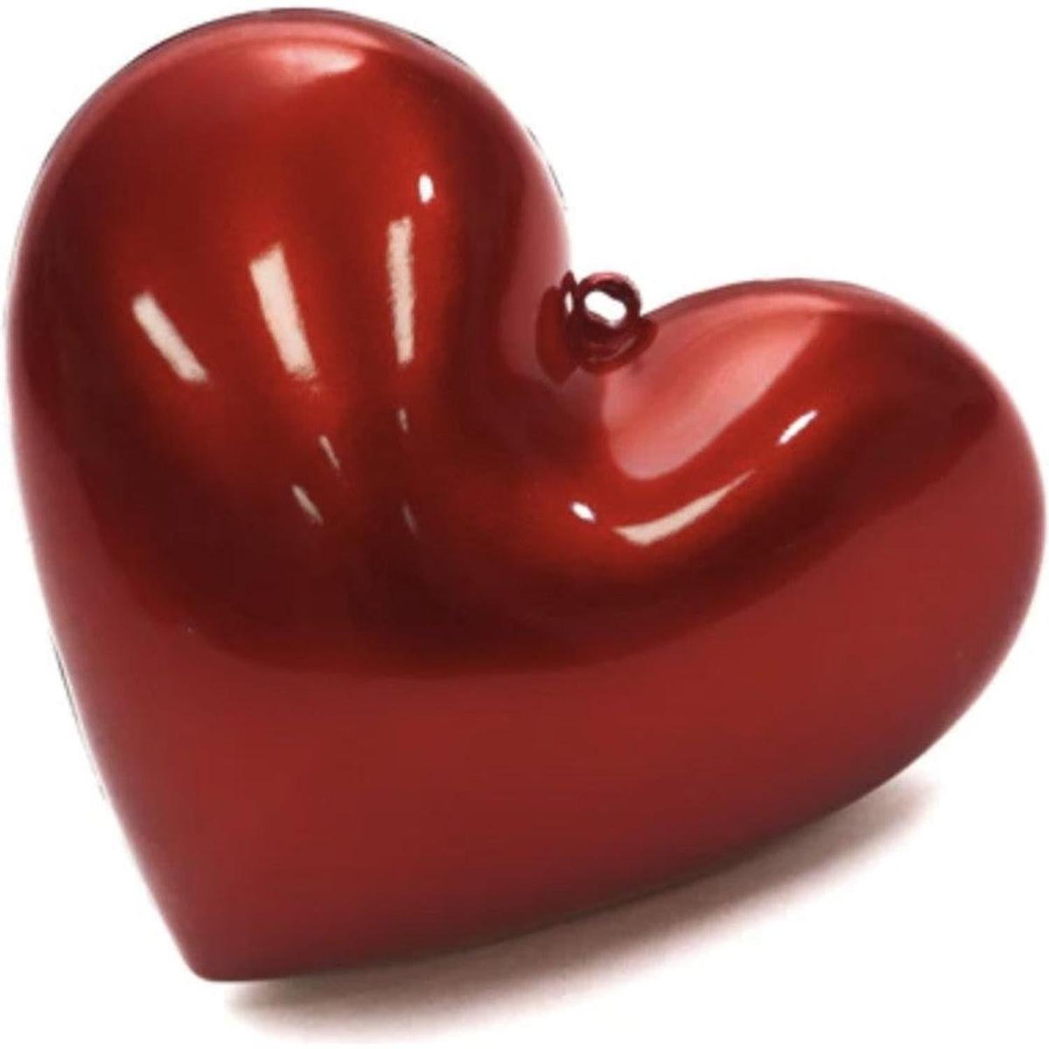 8" Candy Apple Heart
