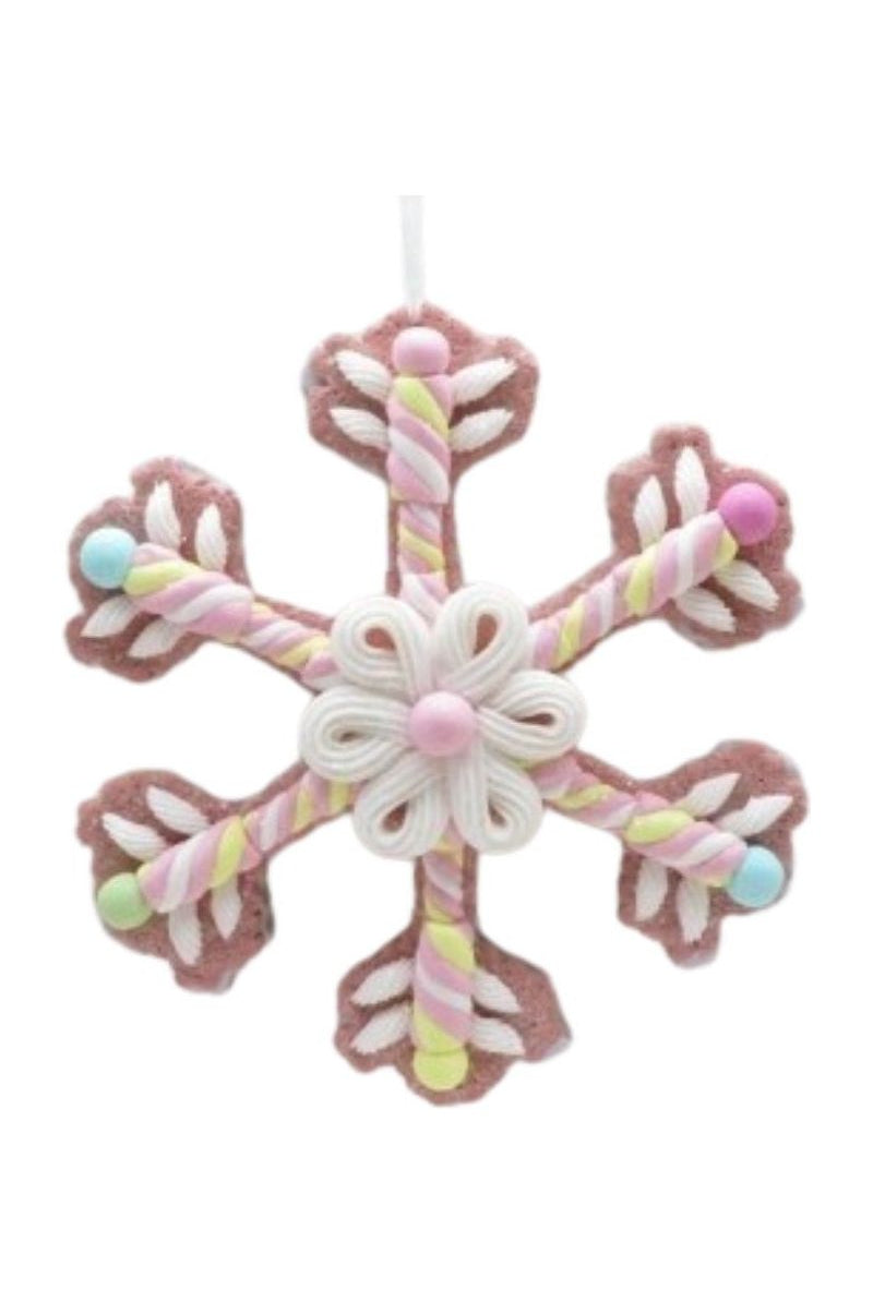 Shop For 8" Claydough Candy Snowflake Ornament MTX74684PAAS